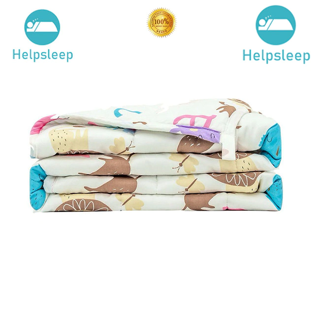 Comfortable soft weighted blanket design bed linings