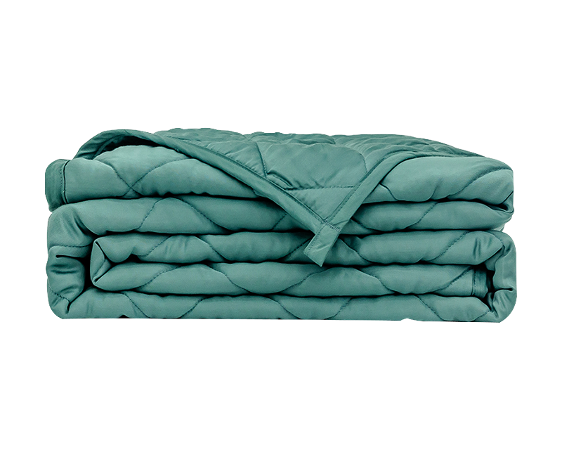 Cooling Weighted Blanket With 100% Bamboo Fiber Perfect for Summer