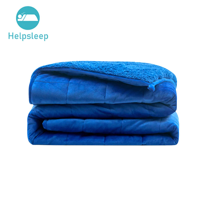Anxiety Relief Warm Winter Fleece Sherpa Adult Spd Weighted Blanket