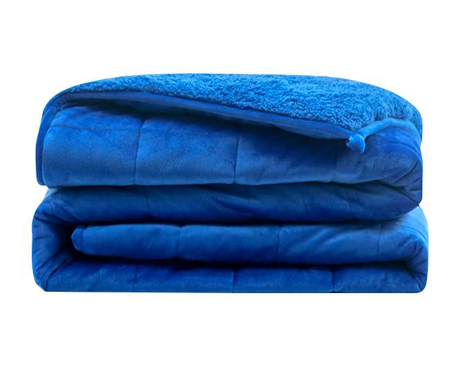 Weighted Blankets with Different Fabrics or Colors on AB Surface