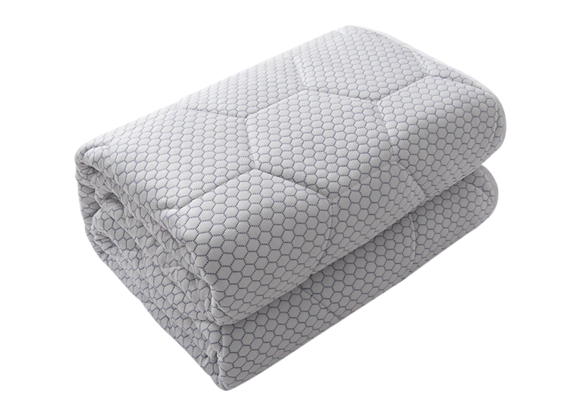 Cooled Weighted Blanket for Adults, Cooling Fabric with Glass Beads, Gift for Your Loved