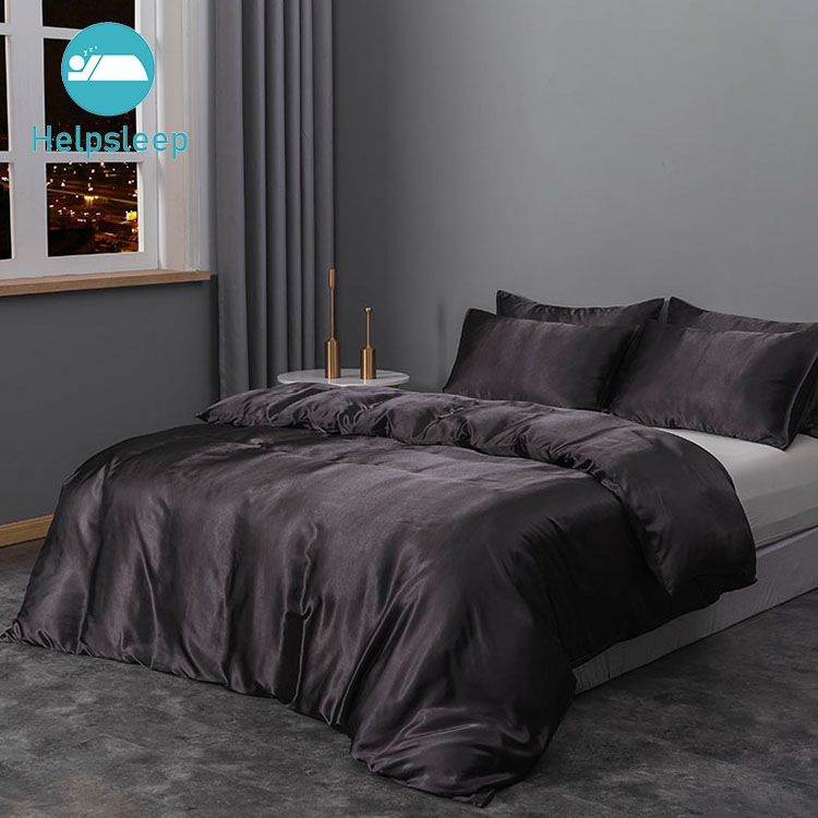 Rhino grey silk sheets for business Bedding-1