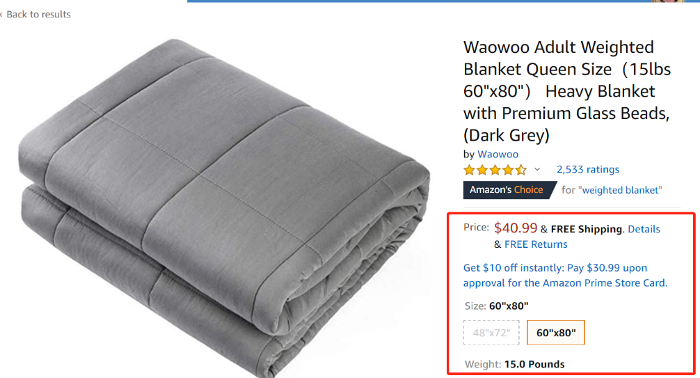 How to choose weighted blanket