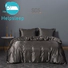 Best grey silk bed set Suppliers bed linings