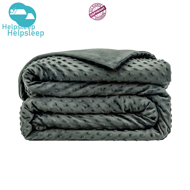 balanced sleep minky weighted blanket bed products in household