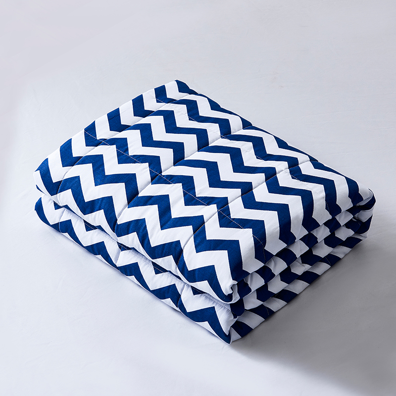 60*80 inches 15 lbs functional autism sensory cotton gravity weighted blanket