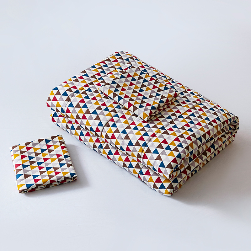 100% organic cotton travel 15 lbs weighted blankets for adult