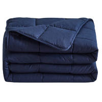 Wholesale cheap price 20lbs sherpa sensory inner adult weighted blanket