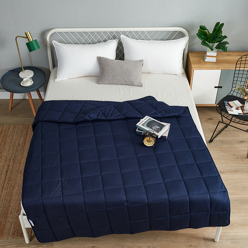 Wholesale cheap price 20lbs sherpa sensory inner adult weighted blanket