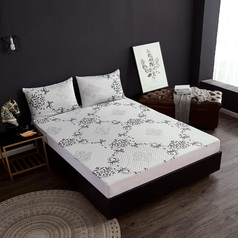 wholesale fashion beautiful printed various patterns Waterproof Fitted Sheet