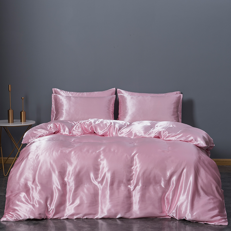 Sexy Satin Duvet Cover Set 3 piece