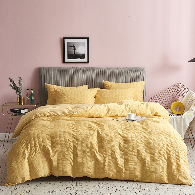 Seersucker Duvet Cover Set