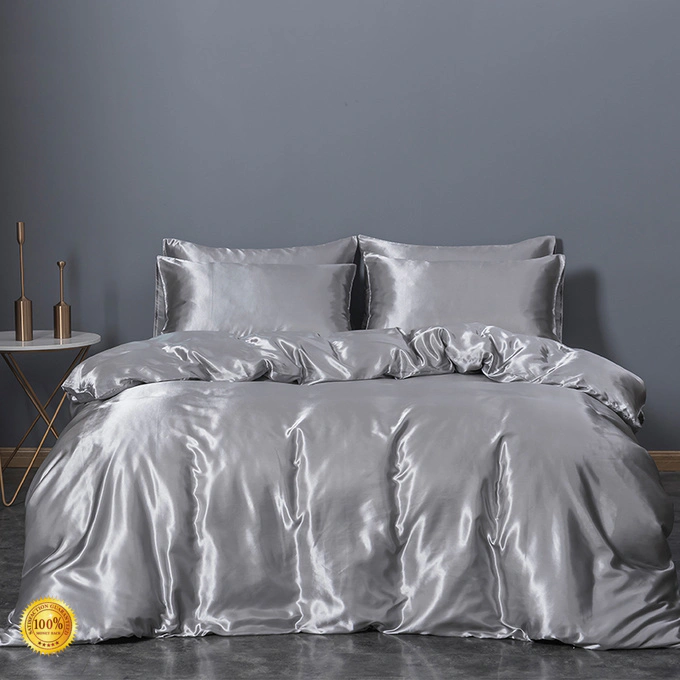 Rhino High-quality silk comforter set factory Bedclothes