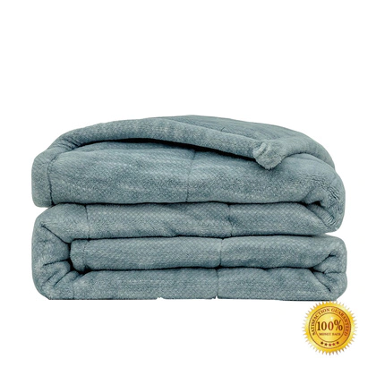 Rhino Custom plush green blanket company Bedding