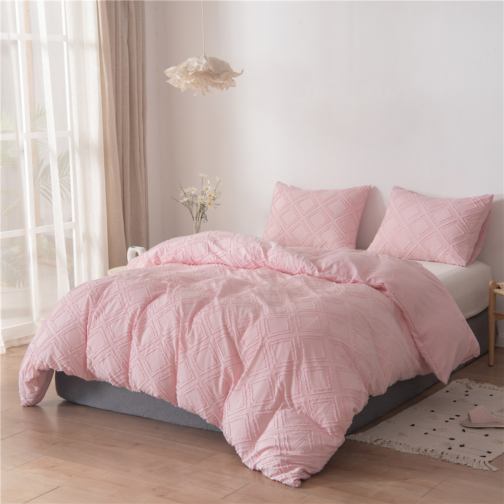 tufted duvet cover set