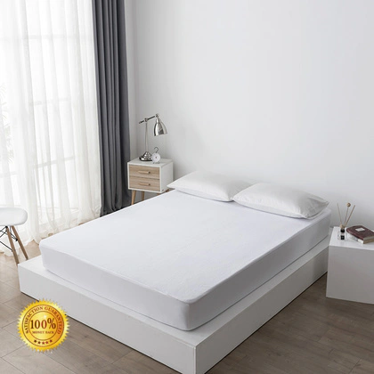 Wholesale waterproof mattress pad king size bed factory
