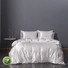 Rhino Custom gray silk bedding factory bed linings